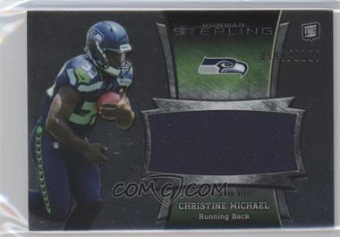 2013 Bowman Sterling - Jumbo Rookie Relic #BSJRR-CM - Christine Michael /1214