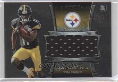 2013 Bowman Sterling - Jumbo Rookie Relic #BSJRR-MW - Markus Wheaton /1214