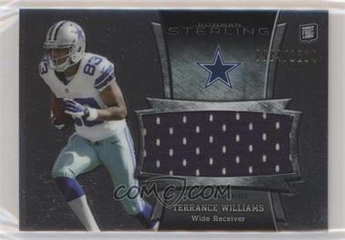 2013 Bowman Sterling - Jumbo Rookie Relic #BSJRR-TWI - Terrance Williams /1214