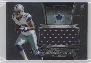 2013 Bowman Sterling - Jumbo Rookie Relic #BSJRR-TWI - Terrance Williams /1214