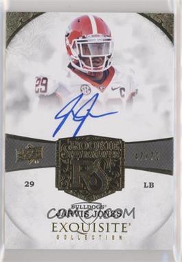 2013 Exquisite Collection - [Base] #71 - Rookie Signatures - Jarvis Jones /70