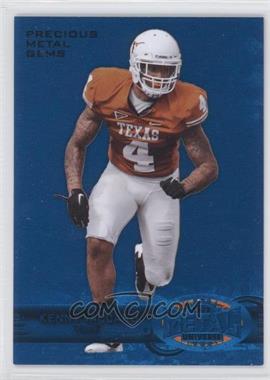 2013 Fleer Retro - 1997-98 Metal Universe Extended - Blue Precious Metal Gems #M-135 - Kenny Vaccaro /50