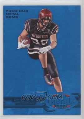 2013 Fleer Retro - 1997-98 Metal Universe Extended - Blue Precious Metal Gems #M-149 - Gavin Escobar /50