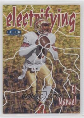 2013 Fleer Retro - 1998-99 Fleer Tradition Electrifying #3 - EJ Manuel