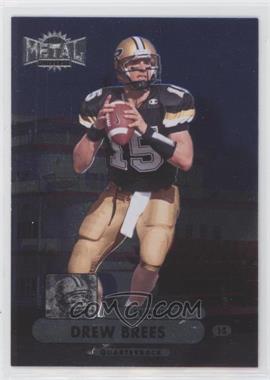 2013 Fleer Retro - 1998 Metal Universe #M-15 - Drew Brees