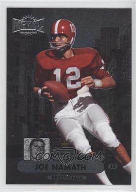 2013 Fleer Retro - 1998 Metal Universe #M-8 - Joe Namath