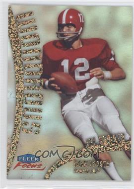 2013 Fleer Retro - 1999 Fleer Focus Wondrous #W-5 - Joe Namath