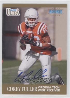 2013 Fleer Retro - [Base] - Autographs #88 - Corey Fuller