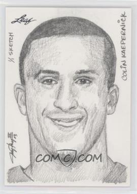 2013 Leaf Best of Football - Sketch Cards #_CKJP - Colin Kaepernick (Jay Pangan) /1