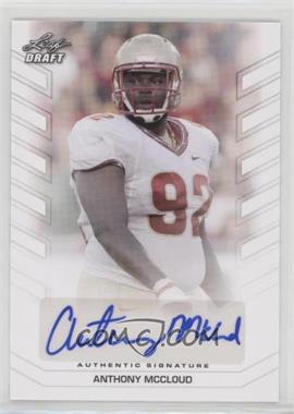 2013 Leaf Draft - Autographs #BA-AM1 - Anthony McCloud