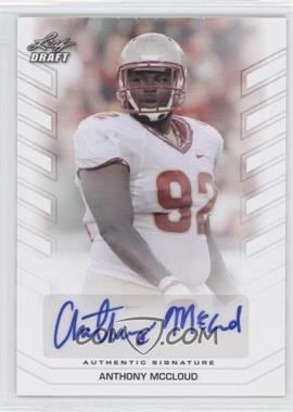 2013 Leaf Draft - Autographs #BA-AM1 - Anthony McCloud