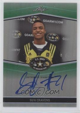 2013 Leaf Metal Draft - Army All-American Bowl - Green Prismatic #ATA-SC1 - Su'A Cravens /10