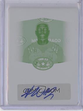 2013 Leaf Metal Draft - Army All-American Bowl - Printing Plate Yellow #ATA-AW1 - Asiantii Woulard /1