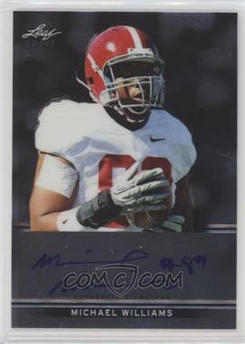 2013 Leaf Metal Draft - [Base] #BA-MW2 - Michael Williams