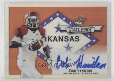 2013 Leaf Metal Draft - State Pride - Prismatic #SP-CH1 - Cobi Hamilton /50