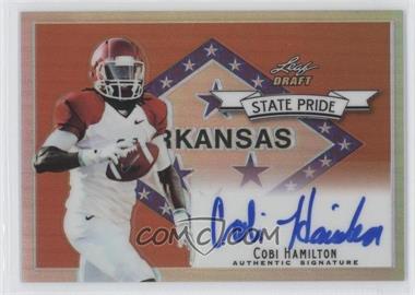 2013 Leaf Metal Draft - State Pride - Prismatic #SP-CH1 - Cobi Hamilton /50