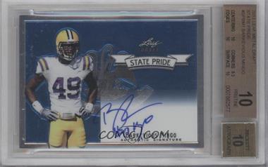 2013 Leaf Metal Draft - State Pride #SP-BM1 - Barkevious Mingo [BGS 10 PRISTINE]