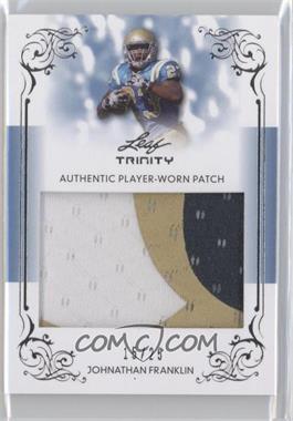 2013 Leaf Trinity - Authentic Player-Worn Patch - Silver #DP-JF2 - Jonathan Franklin /25