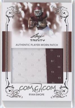 2013 Leaf Trinity - Authentic Player-Worn Patch - Silver #DP-RS3 - Ryan Swope /25