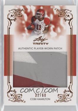 2013 Leaf Trinity - Authentic Player-Worn Patch #DP-CH1 - Cobi Hamilton /60