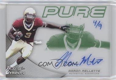2013 Leaf Trinity - Pure - Green #P-AM2 - Aaron Mellette /9