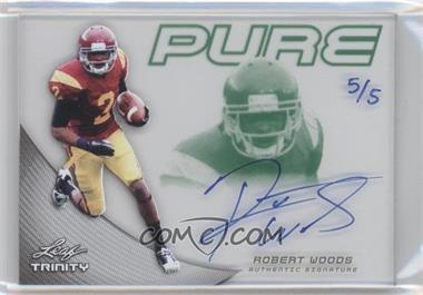 2013 Leaf Trinity - Pure - Green #P-RW1 - Robert Woods /5