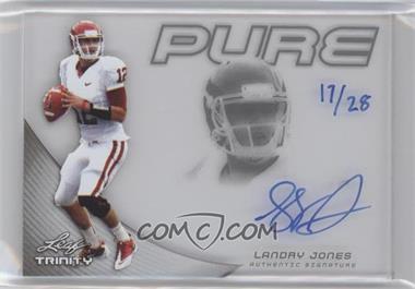 2013 Leaf Trinity - Pure #P-LJ1 - Landry Jones /28