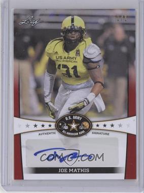 2013 Leaf U.S. Army All-American Bowl - Autographs - Red #BA-JM2 - Joe Mathis /1