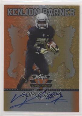 2013 Leaf Valiant - [Base] - Orange #BA-KB1 - Kenjon Barner /50