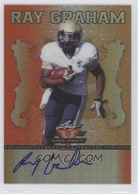 2013 Leaf Valiant - [Base] - Orange #BA-RG1 - Ray Graham /50