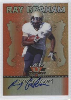 2013 Leaf Valiant - [Base] - Orange #BA-RG1 - Ray Graham /50