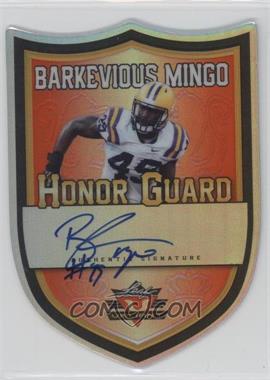 2013 Leaf Valiant - Honor Guard Autographs - Red #HG-BM1 - Barkevious Mingo /25