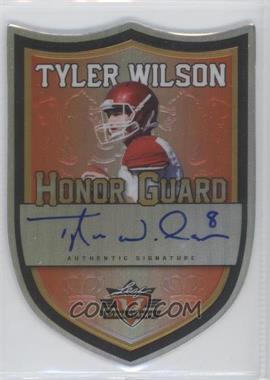 2013 Leaf Valiant - Honor Guard Autographs - Red #HG-TW1 - Tyler Wilson /25