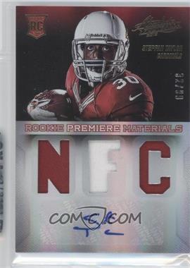 2013 Panini Absolute - [Base] - AFC/NFC Signatures #234 - Rookie Premiere Materials - Stepfan Taylor /99