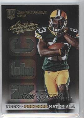 2013 Panini Absolute - [Base] - AFC/NFC #213 - Rookie Premiere Materials - Johnathan Franklin /99