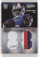 Rookie Premiere Materials - Marquise Goodwin #/25