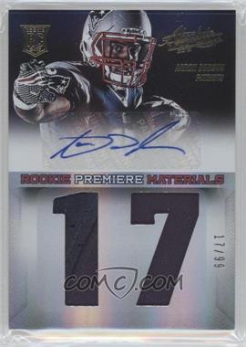 2013 Panini Absolute - [Base] - Jumbo Jersey Number Signatures #201 - Rookie Premiere Materials - Aaron Dobson /99