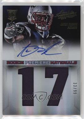 2013 Panini Absolute - [Base] - Jumbo Jersey Number Signatures #201 - Rookie Premiere Materials - Aaron Dobson /99