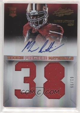 2013 Panini Absolute - [Base] - Jumbo Jersey Number Signatures #223 - Rookie Premiere Materials - Marcus Lattimore /99 [EX to NM]