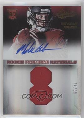 2013 Panini Absolute - [Base] - Jumbo Jersey Number Signatures #228 - Rookie Premiere Materials - Mike Glennon /99