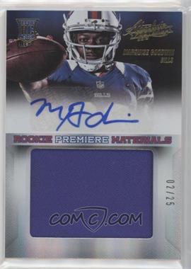 2013 Panini Absolute - [Base] - Jumbo Signatures #225 - Rookie Premiere Materials - Marquise Goodwin /25