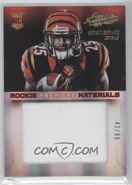 2013 Panini Absolute - [Base] - Jumbo #212 - Rookie Premiere Materials - Giovani Bernard /99