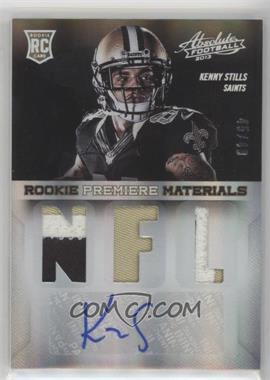 2013 Panini Absolute - [Base] - NFL Signatures Prime #218 - Rookie Premiere Materials - Kenny Stills /49