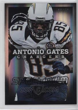 2013 Panini Absolute - [Base] - Spectrum Black #80 - Antonio Gates /49