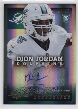 2013 Panini Absolute - [Base] - Spectrum Gold Autographs #127 - Dion Jordan /25