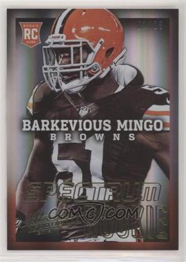 2013 Panini Absolute - [Base] - Spectrum Gold #108.1 - Barkevious Mingo (Teammate Visible on Back) /25