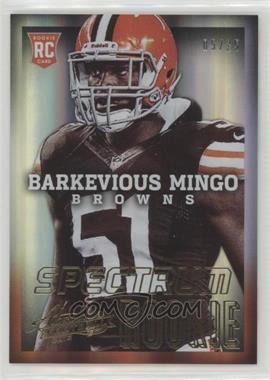 2013 Panini Absolute - [Base] - Spectrum Gold #108.2 - Barkevious Mingo (No Teammate Visible on Back) /25