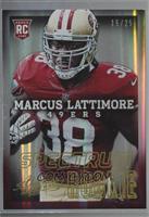 Marcus Lattimore (Ball in Right Hand) [Noted] #/25