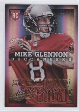 2013 Panini Absolute - [Base] - Spectrum Gold #170.1 - Mike Glennon (Looking Left) /25