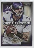 Christian Ponder #/25